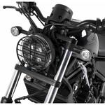 701998 00 01 ヘッドライトグリル - ブラック Honda CMX 500 Rebel (2020-) HEPCO&BECKER (ヘプコ&ベッカー)