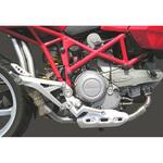 D/141/IX マービングとオリジナルマフラー コンペンセイティングパイプ(油圧パイプ) Superline ステンレススチール Ducati MULTISTRADA 1000 Marving Exhaust (マービングエキゾースト)