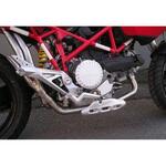 D/173/IX マービングとオリジナルマフラー コンペンセイティングパイプ(油圧パイプ) Superline ステンレススチール Ducati MULTISTRADA 1100 Marving Exhaust (マービングエキゾースト)