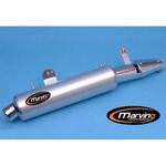 mvg_Y-2086-NC マフラー Amacal &Oslash； 114 クロム + アルミニウム Honda XRV 750 AFRICA TWIN Marving Exhaust (マービングエキゾースト)