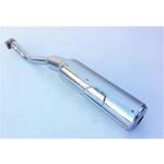K/AAA/65/BC マフラー Amacal &Oslash； 89 クロム + アルミニウム Kawasaki KLR 250 Marving Exhaust (マービングエキゾースト)