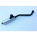 EDR/14/NC マフラー Edr ブラック + アルミニウム Suzuki DR 400 Marving Exhaust (マービングエキゾースト)