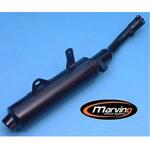 EDR/17/V マフラー Edr ペインテッド Yamaha XT 350 (86-) Marving Exhaust (マービングエキゾースト)