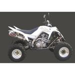 Y/149/IX マフラー Group Big Oval Quad Atv Line アルミ (クワッド・4輪バイク)YFZ 700 R RAPTOR 2005> YAMAHA Quad - Marving Exhaust (マービングエキゾースト)