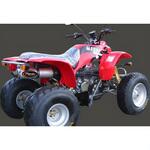 EU/SE/BR38 マフラー Single Round Φ 100 Quad Atv Line アルミ (クワッド・4輪バイク)150 2004 > BAROSSA Quad - EU/SE/ Marving Exhaust (マービングエキゾースト)