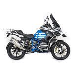1740012SM マフラー ステンレススチール マット Desert Fox スリップオン BMW R 1200 GS / Adventure | 1740012SM BOS (ボス)