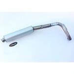AL/OM/H43 マフラー ビッグオーバル = 102x130 Superline アルミニウム Honda CBR 600 RR (03-04) Marving Exhaust (マービングエキゾースト)