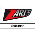 ZP001SSO ミラーポリッシュド ステンレス EURO 3 (eマーク取得) スリップオン PIAGGIO VESPA (ベスパ) GTS 300 (2014-2019) ZARD (ザード)