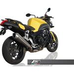 ZBMW081SSO-C ミラーポリッシュド ステンレススチール スリップオン BMW K 1200 S/R (2007-2009) ZARD (ザード)