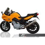 ZBMW083SSR-C ミラーポリッシュド ステンレススチール レーシング スリップオン BMW F 800 S/ST (2006-2008) ZARD (ザード)