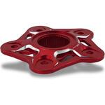 FL508RS リアスプロケットフランジ 5ホール MV Agusta - Bicolor Red/Silver CNC Racing (シーエヌシーレーシング)