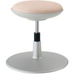 回転イス ココット 患者用イス ホワイトシェル 円盤脚 (配送・組立