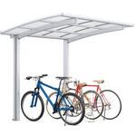 サイクルポート ネスカRミニ標準柱(ラウンド屋根タイプ) トステム(LIXIL)