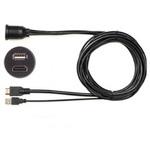 USB/HDMI延長ケーブル埋込み型 Beat-Sonic