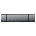 USB2.0 Type-C&Aアルミカードリーダー ナカバヤシ