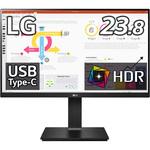 24QP750-B 23.8インチ ワイド 液晶ディスプレイ(2560x1440/WQHDHDMI/Display Port/USB Type-C/ノングレア/IPSパネル) LG