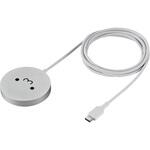 W-MA04WF ワイヤレス充電器 Qi 認証 Qi2 対応 15W / 7.5W / 5W マグネット式 卓上 ケーブル一体 1.5m 置くだけ充電器 エレコム