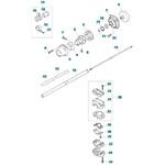 ゼノア エンジン刈払機 BC3510DW-EZ 部品 チューブおよびシャフト ゼノア