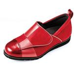 SL9107 100年シューズ SL9107/レッド/L サロンドグレー