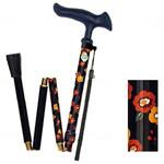 WB5224 かるがもファムⅡ 折畳/花柄ネイビー/- フジホーム