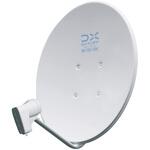 EC-PA50 BSアンテナ BS・110度CSアンテナ 50形 2K 4K 8K(3224MHz)対応 一般家庭での使用に最適 強い雨でも映像が乱れにくい JEITA SHマーク認証済み DXアンテナ