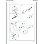 ゼノア エンジン刈払機 BC2225S/ST 部品 ハンドル ゼノア