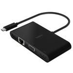 USB-C マルチメディア + USB-C 100W PD 変換アダプタ BELKIN(ベルキン)