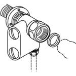 分岐栓 INAX(LIXIL)