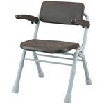 PN-L41532BR シャワーチェア(Air)ワイドSPワンタッチおりたたみ/モカブラウン/- パナソニックエイジフリー・ライフテック