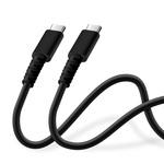 充電/通信 やわらかケーブル USB-CtoUSB-C PGA