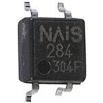 AQY284S パナソニック，  ソリッドステートリレー 最大負荷電流:0.1 A 最大負荷電圧:400 V 表面実装 Panasonic(パナソニック)
