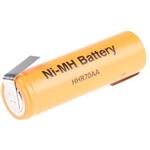 HHR-70AA-1Z 充電式単三電池 Panasonic ニッケル水素 1.2V， 780mAh Panasonic(パナソニック)