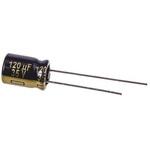 EEUFC1V121 Panasonic コンデンサ 120μF， ，35V dc， EEUFC1V121 Panasonic(パナソニック)