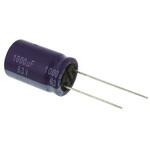 ECA1JM102 Panasonic コンデンサ 1000μF， ，63V dc， ECA1JM102 Panasonic(パナソニック)