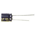 EEUFC1V221 Panasonic コンデンサ 220μF， ，35V dc， EEUFC1V221 Panasonic(パナソニック)