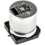 EEEFK1A222AQ Panasonic コンデンサ 2200μF， ，10V dc， EEEFK1A222AQ Panasonic(パナソニック)