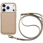 UNI-25MP-CBGG Cross Body Case Duo (greige) for iPhone 17 Pro ユニケース