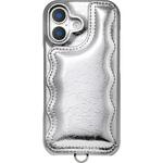 UNI-25M-WPSV Volume Wavy Puff(silver) for iPhone 17 ユニケース