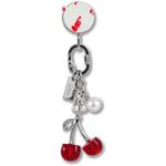 PHONE CHARMS WITH ADHESIVE HOOK RED CHERRY Sonix