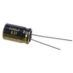 Panasonic コンデンサ 3300μF， ，6.3V dc， EEUFK0J332 Panasonic(パナソニック)
