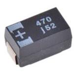 6THB470M Panasonic ポリマーコンデンサ，POSCAP TH，470μF，6.3V dc，D4，6THB470M Panasonic(パナソニック)