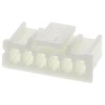 XAP-06V-1 JST コネクタハウジング 6極 ピッチ：2.5mm 1列 XAP-06V-1 JST(日本圧着端子製造)