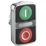 Schneider Electric， 押しボタンヘッド， Harmony XB4 モーメンタリ， 緑 ， 赤 シュナイダーエレクトリック
