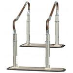 XPN-L80604 歩行サポート手すり スムーディ/両手すり/ステップタイプ パナソニックエイジフリー・ライフテック