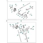 ゼノア エンジン刈払機 BCZ315 部品 Throttle control ゼノア