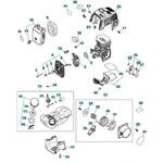 ゼノア エンジン刈払機 BCZ315 部品 Covers and fuel tank ゼノア