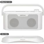 耳もとスピーカー ワイヤレス 充電クレードル式 テレビ用 長時間再生16時間対応 オーム電機