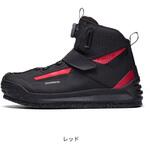 FS-073Y DS+クイックゲームシューズ カットラバーピンフェルト レッド SHIMANO(シマノ)