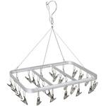 RN-0429L/26 PINCH HANGER L 26CLIPS ALUMINUM(ピンチハンガー) 和気産業