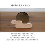 モダン神鏡 kasumikumo 2寸 メイプル 神棚の里